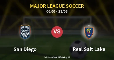 San Diego vs Real Salt Lake 23/03