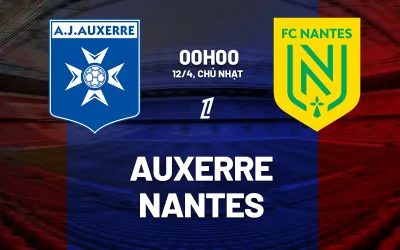 Auxerre vs Nantes: Trận chiến sinh tử 0h00 12/4 - Ai sẽ trụ hạng Ligue 1? 1