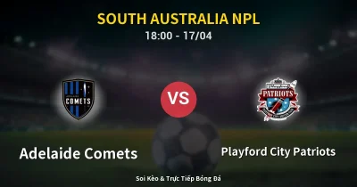 Adelaide Comets vs Playford City Patriots 17/04